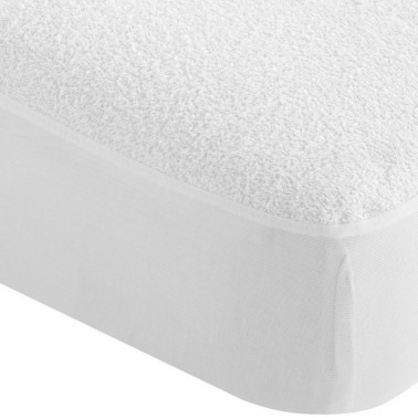 FUNDA CAPAZO MIMBRE LISO BLANCO