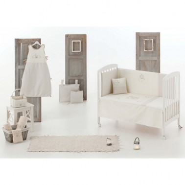 VESTIDURA MINICUNA BABY FRIENDS BEIGE